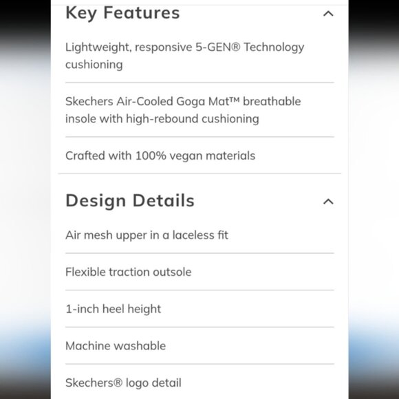Skechers GoWalk Max Slip On Sneakers Breathable Cushioned Vegan Mesh Shoes 10.5 - Picture 16 of 16